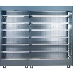 Горка холодильная Ангара ГХ 1000 - 1,4 (без боковин)