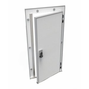 Дверь холодильная распашная одностворчатая НТ-РДО-900*1800/120 (с металлической рамой) - Изображение 2