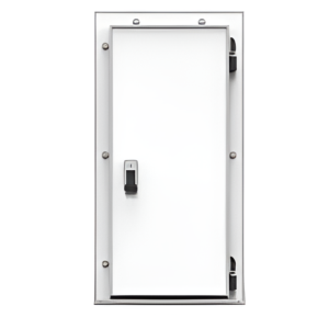 Дверь холодильная распашная одностворчатая СТ-РДО-800*2000/80 (с металлической рамой)