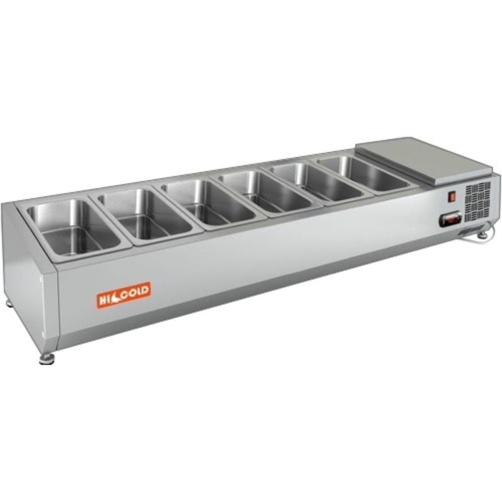 Витрина холодильная для ингредиентов HICOLD VRTO 1425 1/3