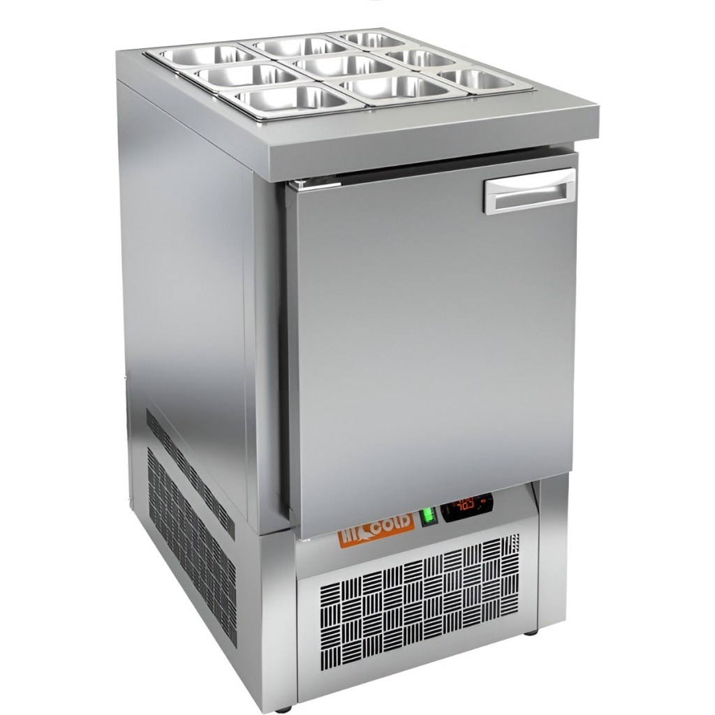 Стол холодильный для салатов HiCold SLE3-1GN О З без крышки