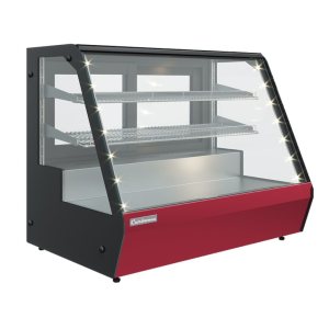 Витрина холодильная настольная Carboma A59 N 1,2-1 (фронт стандартный цвет)