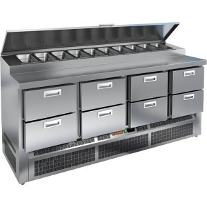 Стол холодильный для пиццы HiCold PZE1-2222GN (1/3)