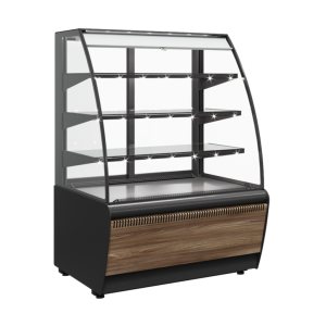 Витрина кондитерская Carboma K70 VV 1,3-1 Standard Паттерн (0108 Темный дуб)