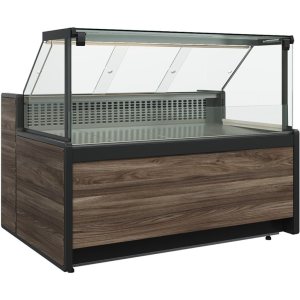  Витрина нейтральная Carboma GC111 N 2,0-1 (1008 (Темный дуб)) (без боковин)