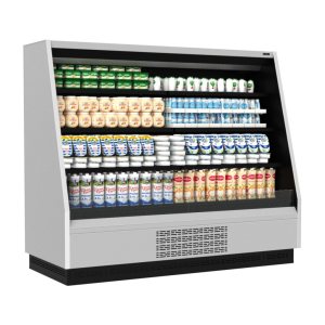 Горка холодильная Carboma F16-08 VM 1,9-2 0030 (версия 2.0) (9006-9005) (бок металл с зеркалом)