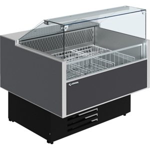 Витрина морозильная CRYSPI Sonata Quadro М 1200 LED (с боковинами)