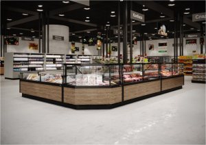 Морозильная витрина Carboma GC110 SL 0,94-1 с боковинами (версия 2.0) (9006-0430) - Изображение 2