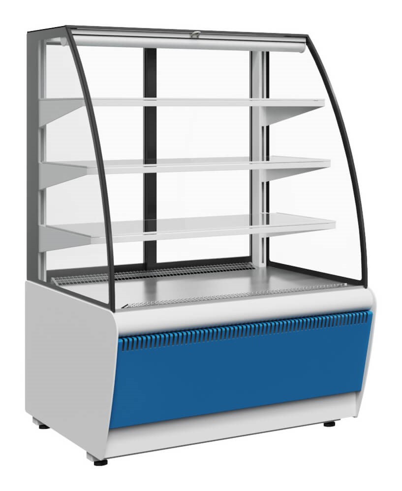 Витрина кондитерская Carboma K70 ВХСв-1,3д (K70 VV 1,3-1 STANDARD Люкс FLANDRIA) - Изображение 14