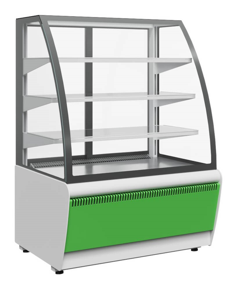 Витрина кондитерская Carboma K70 ВХСв-1,3д (K70 VV 1,3-1 STANDARD Люкс FLANDRIA) - Изображение 15