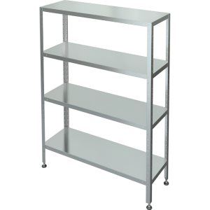 Стеллаж с 4-я сплошными полками МХМ С-4-0,4/0,8/2,0